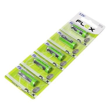 Imagem de Pilha Alcalina Bateria 5 Un X-Cell 12v A23 Controle  Alarme, 12V