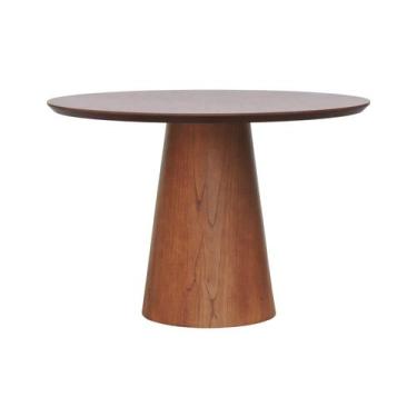 Imagem de Mesa de Jantar Base Cone Tampo Laminado/Laqueado Ø120 - Decorise, Amên