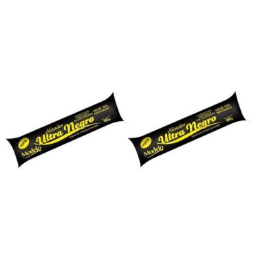 Imagem de Hene em Gel Perfumado Modelo Alisador Ultra Negro 02x180gr Preto Forte