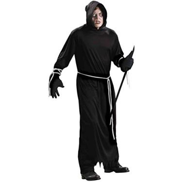 Imagem de Forum Novelties Fantasia masculina plus size da morte, preto, plus size, Preto, Plus