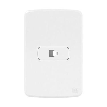 Imagem de  compose cj 1 tom rj11 4f placa 4x2 bco - weg