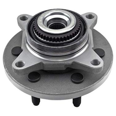 Imagem de WJB Conjunto de rolamento do cubo WA515095 - Referência cruzada: Timken SP550210 / Moog 515095 / SKF BR930743