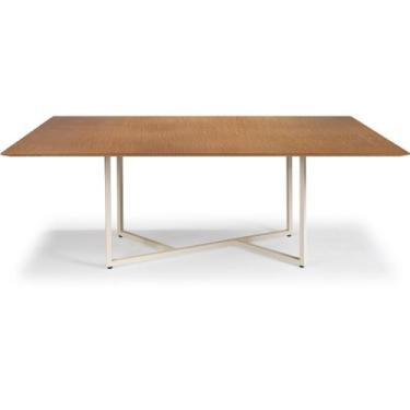 Imagem de Mesa de Jantar Diadema Aço Carbono Dourado - Drop mobiliário