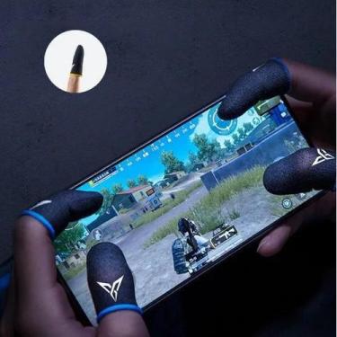 Imagem de Luva De Dedo Gamer Pra Jogar Free Fire Competitivo Pro - Nova Voo