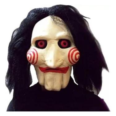 Imagem de Máscara Jigsaw Filme Jogos Mortais Latex Carnaval Halloween - MHR