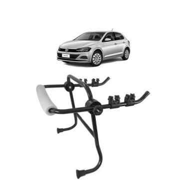 Imagem de Transbike Suporte Universal 2 Bicicletas Porta Mala Polo - METAL LINI
