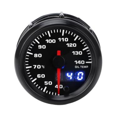 Imagem de Medidor de Temperatura do óleo de 52 Mm Monitoramento Preciso Display Digital Ajuste Universal