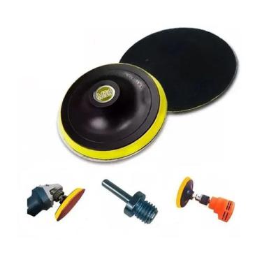 Imagem de Base Disco De Lixa Com tiras autocolantes 125xM14 Para Esmerilhadeira 