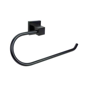 Imagem de Porta Toalha Rosto Prime Preto - Malu Metais