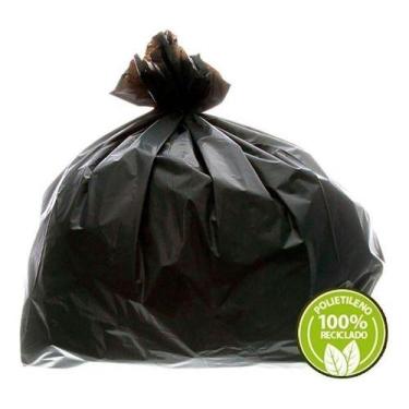 Imagem de Saco De Lixo Preto 100 Litros 0,035mm 100un - HIGIPACK