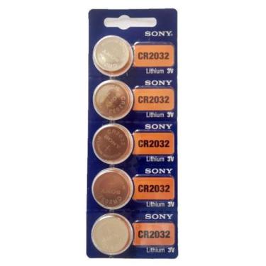 Imagem de Cartela Bateria CR2032 Sony/Murata 5 Unidades
