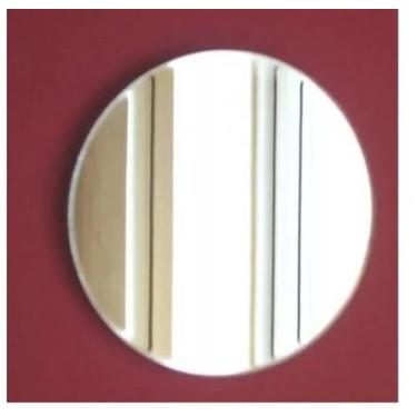 Imagem de Espelho Decorativo Redondo 10cm Sala Quarto Banheiro 12pcs - AGV Criaç