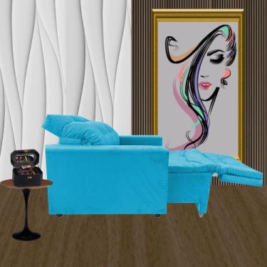 Imagem de Poltrona Pra Extensão De Cílios Com Apoio Para os Pés Modelo Cris - mo