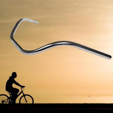 Imagem de Guidão Caiçara Beach Vintage Bicicleta Retrô Praiana Cromado Motos - L