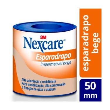 Imagem de Esparadrapo Impermeavel Nexcare Bege 50mm x 3m