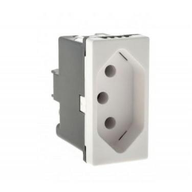 Imagem de Tomada com Borne Pial Plus+ 10a Branco - Pial Legrand