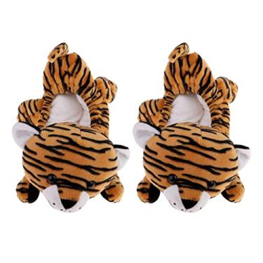 Imagem de simhoa Protetores protetores de proteção para patins boneco de gelo super absorvente macios - tigre