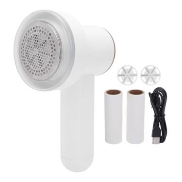 Imagem de Barbeador de Tecido, Removedor de Fiapos Elétrico, Removedor de Fiapos Recarregável Com 6 Lâminas de Folhas, Display LED, Barbeador de Fiapos Portátil para Roupas, Suéter, sofá,