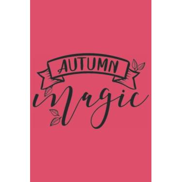 Imagem de Autumn Magic Notebook: Rogue Red Matte Finish Lined Journal, 6 x 9 120 Pages, Gift For Thinkers, List Makers and Doers (Autumn Magic Journal)