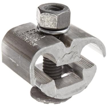 Imagem de NSI PAE2121-9 Braçadeira de ranhura paralela de alumínio extrudado, 6 sol - 2/0 str, 6-2/0 ACSR, 0.4 cm/1.1 cm Faixa de diâmetro do fio, 0.4 cm/1.1 cm Faixa de parafuso, tamanho 3/20.3 cm, largura de