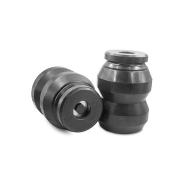 Imagem de Autoacc Para-choques traseiros de 14 cm, amortecedores de balanço do eixo traseiro compatíveis com Dodge 2009-2020 Ram 1500 (par, borracha)