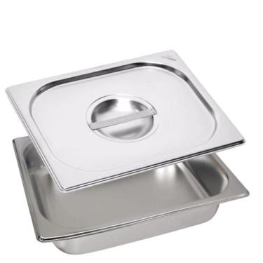 Imagem de Kit C/ 5 Cubas Gn 1/2 X 100mm Com Tampa Buffet Rechaud - Armazém135