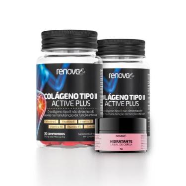 Imagem de 2 Potes Colágeno Tipo 2 Ossos e articulações - Renova Be, 2 Tipo 2 + B