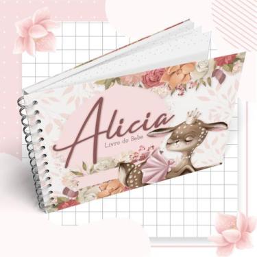 Imagem de Livro do Bebê MENINA para acompanhar da gestação aos 5 anos - GuttiPri