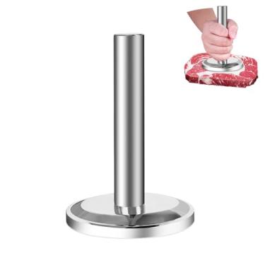 Imagem de Martelo amaciador de carne, amaciador de carne, batedor de carne, martelo de cozinha de aço inoxidável, martelo de afrouxamento de carne, multifuncional, espessado e pesado, amaciador de frango