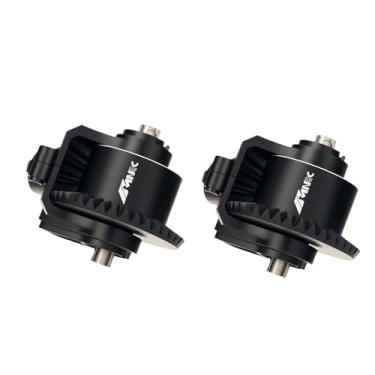 Imagem de NMNRC 2PCS 37T 13T Differential Diff Gear Case Cover Kit for Arrma 1/10 Senton Vorteks Granite Bigrock 3S BLX Typhon Infraction 550 Mega Kraton Outcast 4S BLX Upgrades Part Black