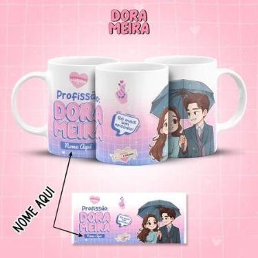 Imagem de Caneca Dorama Profissão Dorameira Personalizada Com Nome - loja dinka