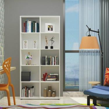 Imagem de Estante Multiuso Clean 187,8 cm x 90 cm Artany, Branco