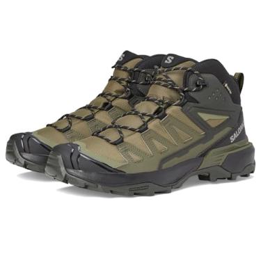Imagem de Salomon Tênis de caminhada masculino X Ultra 360 Mid GTX, Olive Night/preto/turfa, 39