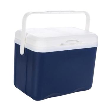 Imagem de simhoa Caixa de refrigerador isolada Preservação fria/calor de preservação de calor Aertuto, Azul Escuro