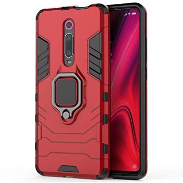 Imagem de Capa de telefone para Xiaomi Mi 9T Redmi K20 Pro com protetor de tela de vidro temperado e suporte de anel magnético suporte suporte rígido robusto acessórios de celular híbrido Xiomis Xiami Mi9t T9