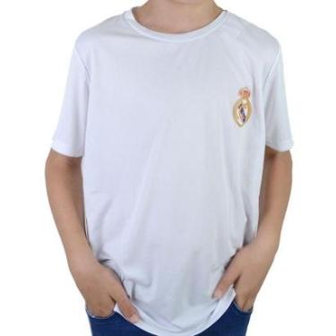 Imagem de Camiseta Menino Balboa Real Madrid Branca-Masculino
