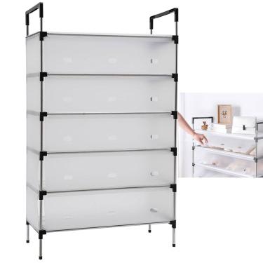 Imagem de Sapateira Rack 6 Andares Organizaçao Sandalia Tenis Sapato Objetos Prateleiras Hall de Entrada