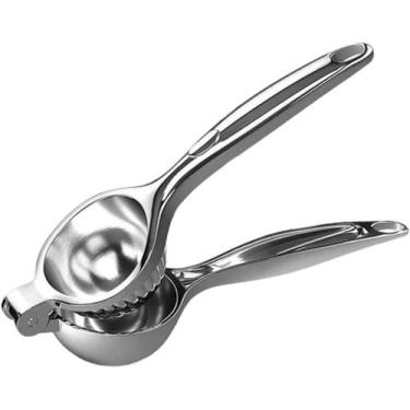 Imagem de Espremedor de Limão Manual Maciço Profissional Zinco 20,5cm - Unyhome