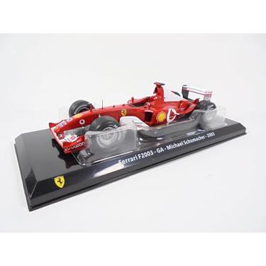 Imagem de - Formula 1 Compatible with Ferrari F2003-GA Michael Schumacher 2003-1/24 Diecast Model Car - GF014