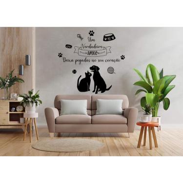 Imagem de Adesivo De Parede Frase Um Verdadeiro Amigo