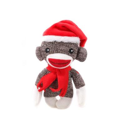 Imagem de Plushland Realistic Stuffed Animal Toys Puppy Monkey 6 Inches, Holiday Plush Figures for Kids, Babies to Play with (New Gray)