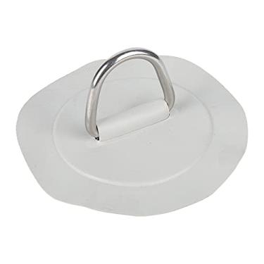Imagem de GRCFUMO 1 PC D PANTEL DO ANEL, AÇO DO ANELAÇÃO DO ANEL DE AÇO ANELO DE ANEL DE 6 polegadas D PvC Aço inoxidável para a Surf Board Surfboard de Canoa Inflável