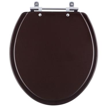 Imagem de Assento Sanitário Ravena Marrom Café Para Vaso Deca