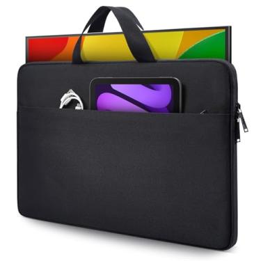 Imagem de imComor Capa Protetora Para Monitor Portátil De 18,5 Polegadas, Capa Protetora Para Transporte Para Uperfect Visionowl Innoview Upperizon Usparkle Ingnok Iproda Motyeowe Cocopar Hongo, Bolsa Para La