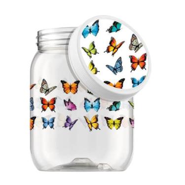 Imagem de Potes Plástico Organizador Bandeirante Borboleta 1,7L 1 unid - Bandeir