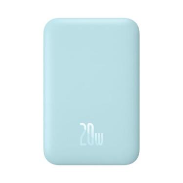 Imagem de Power Bank Baseus 6000mAh Sem Fio Carregador Magnético 15W Carga Rápid