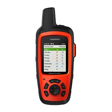 Imagem de Garmin Comunicador via satélite portátil inReach Explorer+, com mapas Topo e navegação por GPS
