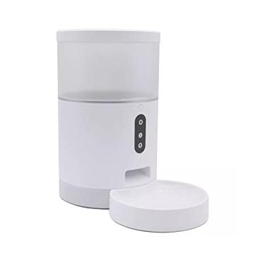 Imagem de Sakar Pet Genius Alimentador inteligente para animais de estimação, branco, 4 L