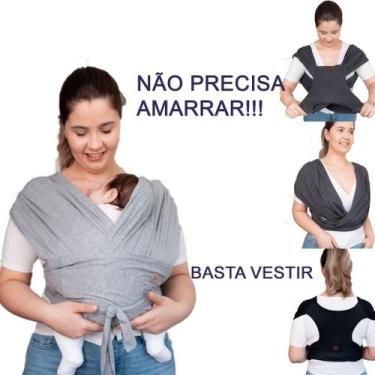Imagem de Sling de vestir, little beni, canguru carregador de bebê, wrap sling -