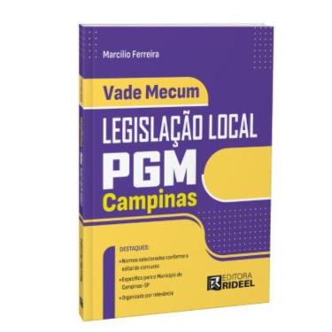 Imagem de Mini Vade Mecum Legislação Local PGM - Campinas - SP
